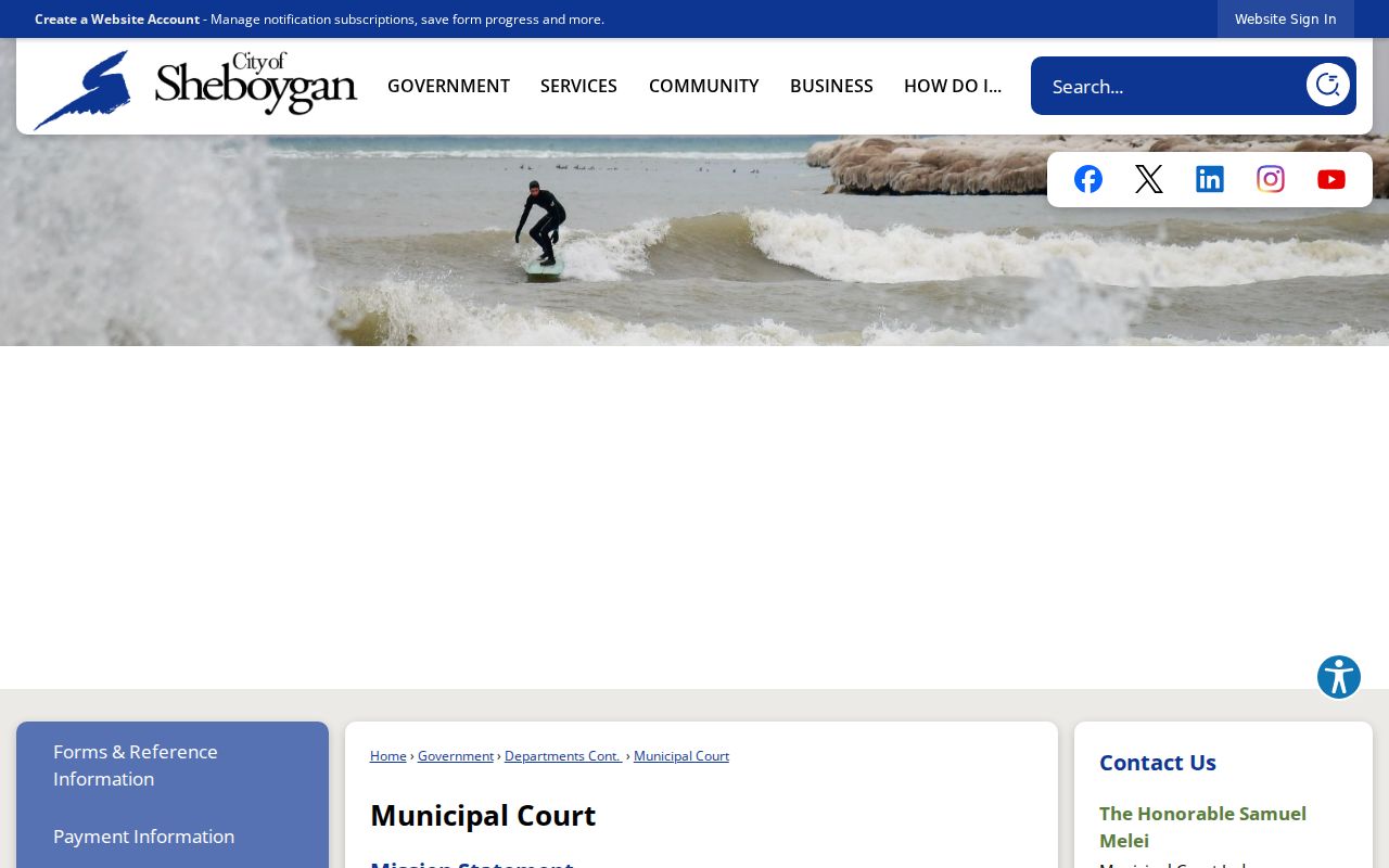 Sheboygan court docket municipal court jurisdiction and procedures